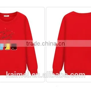 Fashionable Design High Quality Popular Among Adults CVC(60/40) no Hood Sweatshirt thumbnail-1