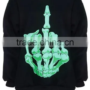 Winter Punk Printing Sweatshirt thumbnail-1