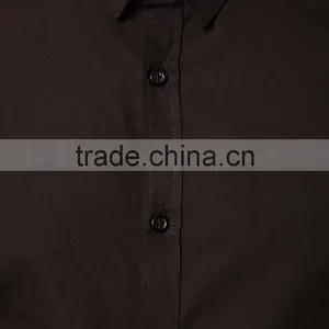 Black Double Cuff Business Shirt Bulk Sale thumbnail-2