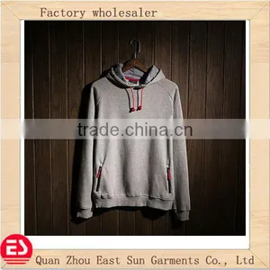 Hot ES Professional Custom Wholesale Cheap Plain Man Hoodies thumbnail-1