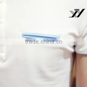 Men Blank Color Polo Short Sleeve Shirt thumbnail-4