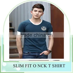 Bulksale Newest Design Mens 100% Cotton Washable T-shirt Printed Customized thumbnail-3
