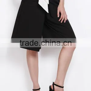EY0570P New Fashion Young Women's High Waist Solid Color Shorts thumbnail-2