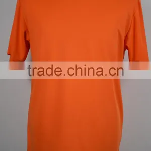 2014 Promotion Crewneck Men Orange Sport t Shirt thumbnail-1