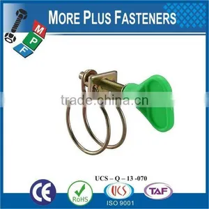 Made in Taiwan Stainless Steel German Type Hose Clamp Small Hose Clamps Butterfly Handle Type thumbnail-6