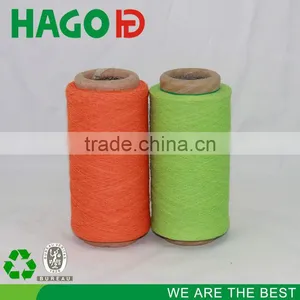Ne20s/1 Recycled Yarn 100 Cotton Yarn Dyed Single Jersey Knitting Fabric thumbnail-1