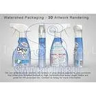 Recyclable Transparent Shrink Wrap Film Plastic Bottle Labels 45 m thumbnail-1