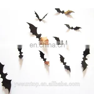 3D Halloween Theme Bats Window/Wall Sticker Halloween Decoration Home Decoration thumbnail-3