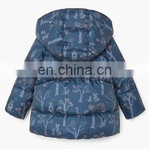 Oem Wholesale Fancy Girls Frock Design Down Jacket thumbnail-4