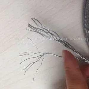 Hot Dip Galvanized Steel Wire Rope 7x7 thumbnail-2