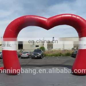 Hot Sale Inflatable Heart Shaped Wedding Arch for Wedding thumbnail-2