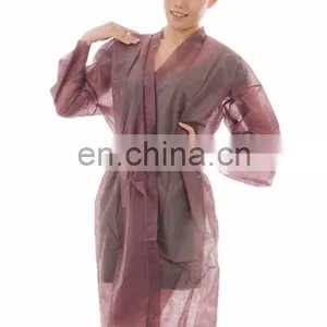 Cheap Disposable pp Medical Non Woven Kimono for Spa thumbnail-1