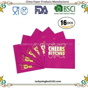 Paper Napkins, Luncheon Party Napkins Serviettes Printed Birds 20 Count 2-Ply, 13 x 13 Inch thumbnail-2