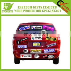 Customized Shape Promotional Bumper Sticker thumbnail-1