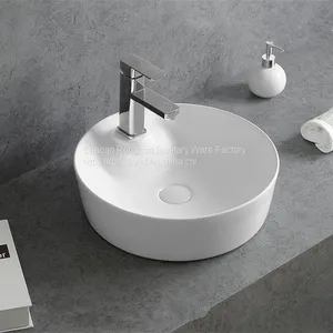 China Supplier Bathroom Sanitary Ware Wall Hung Ceramic White Wash Hand Sink Basin With Good Quality Cheap Price thumbnail-5