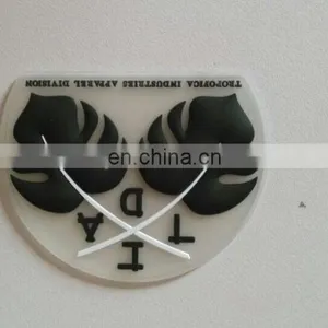 Custom PVC Rubber 3d Clear Transparent Label Patch thumbnail-1