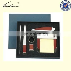 PROMOTIONAL LETTER OPENER STICKY NOTE KEY TAG METAL MEMO SET thumbnail-1