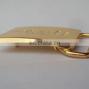 New Arrival Metal Label for Handbags for Branded Garments thumbnail-3