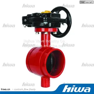 B90 Series Grooved End Butterfly Valve thumbnail-1