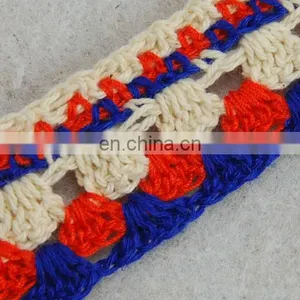 Italy Design 2017 Fashion Colorful Cotton Handmade Trimming thumbnail-3