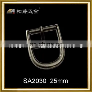 Black Nickle Belt Buckle SA2030 thumbnail-1