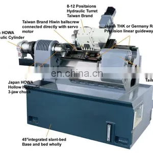 CK60T Turning Center Slant Bed CNC Lathe Machine thumbnail-2