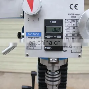 ZX45 Square Column Gear-head Mill Machines 45mm Cheap Drilling and Milling Machine thumbnail-4