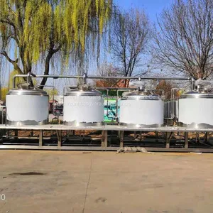 300L Customized Beer Brewing Equipment Micro Brewery Making Machine Mash System Kettle thumbnail-4
