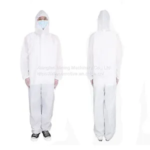 Hooded Medical Protection Suit Safety Clothing thumbnail-2