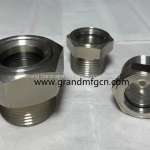 SS304 Oil Level Sight Glass Oil Gauge for Gearbox Oil Container Gasoline Oil Tank 1500PSI thumbnail-5
