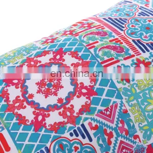 Cozy Bolster Pillow Cases Covers for Couch Bed Sofa Manual Hand Painted Print Vintage Mandala Flora Outdoor Cushion thumbnail-4