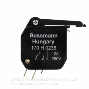 170H0236  Eaton Bussmann Series High Speed Microswitch, 2 A, 250V AC thumbnail-1