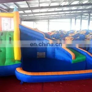 Backyard Inflatable Water Slide Oxford Kids Bouncy Castle With Pool thumbnail-6