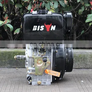 BISON CHINA Singer Cylinder 4 Stroke Marine Diesel Engine for Sale Good Motor 186F thumbnail-2
