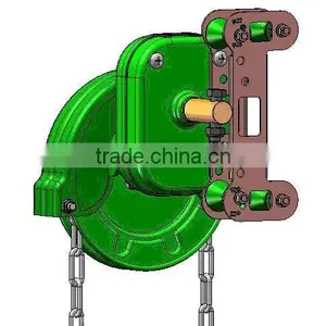 Manual Greenhouse Sidewall Film Roll-Up Winch Unit thumbnail-6