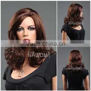 W3382 Hot Sale Short Curly Human Hair Wig thumbnail-1