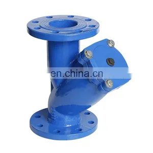 Bundor Cast Iron Y Type Strainer Ductile Iron GL41H DN150 Y-strainer thumbnail-1