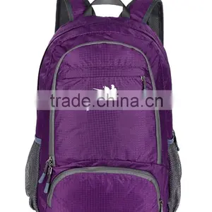 Outdoor Shoulder Bag Nylon Waterproof Backbag 35 L Travel Foldable Backpack thumbnail-4