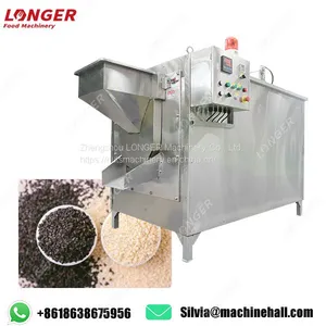 Fully Automatic Sesame Seed Roaster Sesame Seed Roasting Machine for Sale thumbnail-1