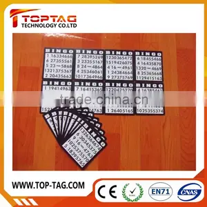 ISO18000-6C Printable Uhf Rfid Thermal Paper Cards Alien H3 H4 Impinj thumbnail-1