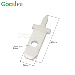 DJ610-2.8-1 2.8 Single Foot Circuit Board Insert PCB Board Welding Insert thumbnail-4
