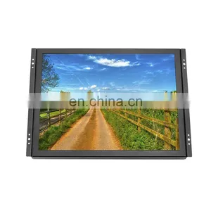 POS Metal Case Capacitive Touch Screen 15 Inch Industrial Open Frame Desktop Touchmonitor thumbnail-2