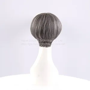 Gray Color Short Human Hair Bob Wig Direct Factory thumbnail-4