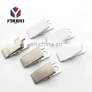 Fashion High Quality Metal Badge ID Bulldog Clip thumbnail-1