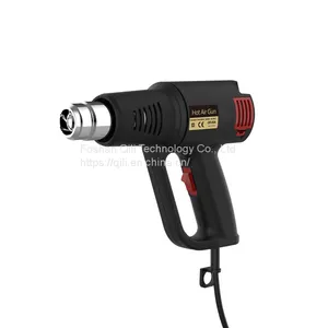 Qr 83c2 Qili New Style Heat Gun Shrink Wrap Mini Portable Flat-Backed Housing Hot Air Gun Soldering Station thumbnail-5