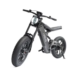 IVelo Wholesale 20*4.0 1000W Motor Big Power Fat Tire Electric Bike Mountain Ebike Bicycle thumbnail-5