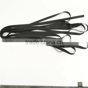 Black No-slip Ribbed Rubber Band thumbnail-6
