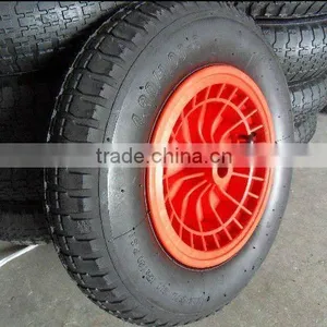 400-8 Pneumatic Rubber Wheel With Steel Rim thumbnail-1