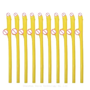 Bachelorette Reusable Willy Straws - Hen Party Funny Drinking Decor Adult Supplies thumbnail-2