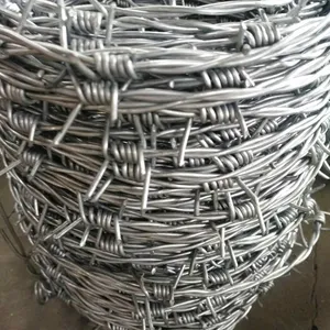 Real Barbed Wire Roll Heavy Duty Strong and Durable Barbed Wire Security Fence thumbnail-6